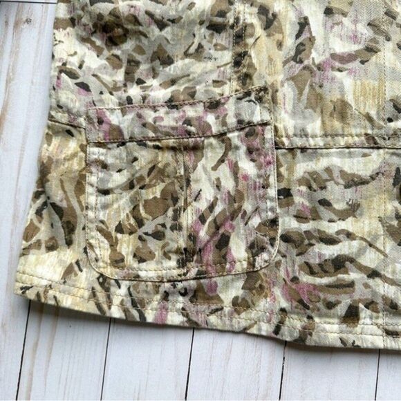 Chico’s Womens Size Large Animal Print Button Closer Lightweight Jacket - Picture 3 of 12